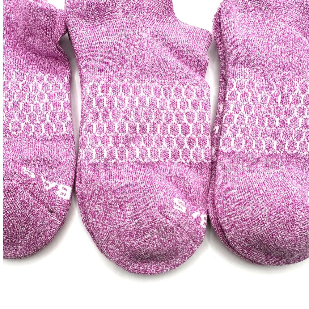 3 Pairs Bombas Pairs Women's Ankle Socks Size Large 8-12 - Picture 3 of 3